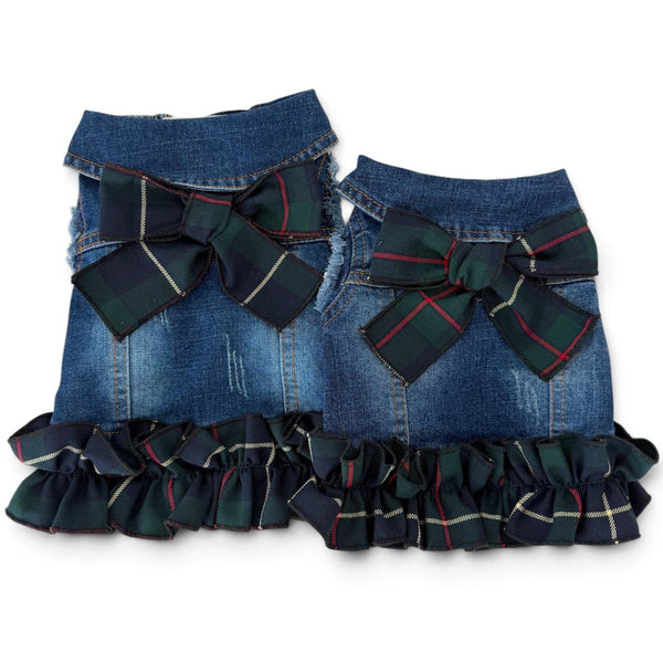 Green Plaid Ruffle Vest, photo 2