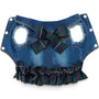 Green Plaid Ruffle Vest, photo 1