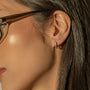 Hailey Cubic Zirconia Hoop Earrings, photo 2
