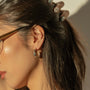 Men's Hammered Hoop Earrings, photo 2