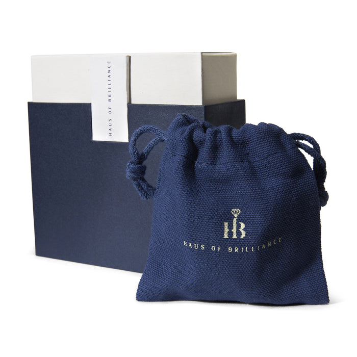 Anillo de banda con diamantes color champán de 3/4 ct. p.t. en plata de ley bañada en oro amarillo de 10K, foto 8