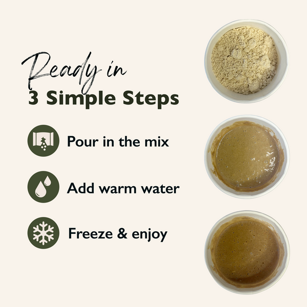 Apple Pie Goat Milk Ice Cream Mix for Dogs, photo 2