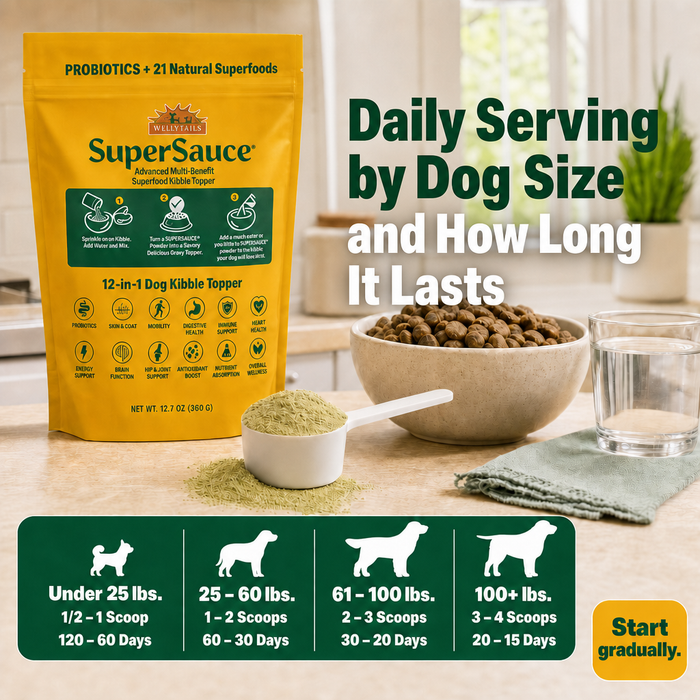 SuperSauce 12 en 1, complemento con probióticos para croquetas de perro, foto 9