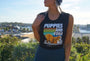 Puppies & Yoga Crop Tank