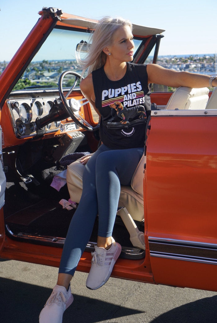 Puppies & Pilates Crop Top