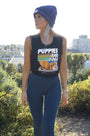 Puppies & Yoga Crop Tank