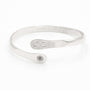 I Would Be Lost Without You Infinity Engraved Cuff, photo 1