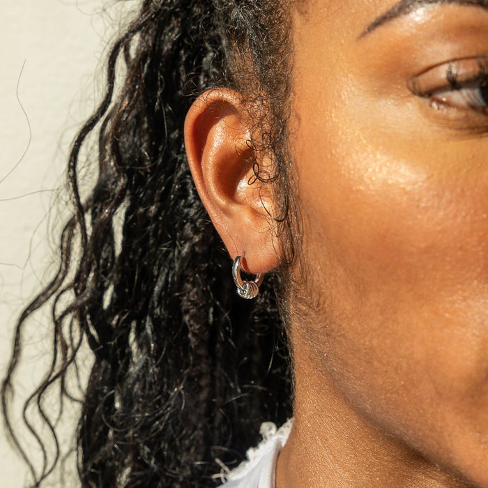 Links Hoop Earrings, photo 7
