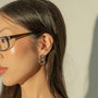 Double Loop Hoop Earrings, photo 3