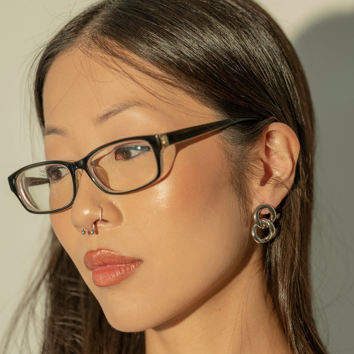 Double Loop Hoop Earrings, photo 7