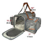 Gold Series Big Apple Double Expandable Pet Carrier, photo 3