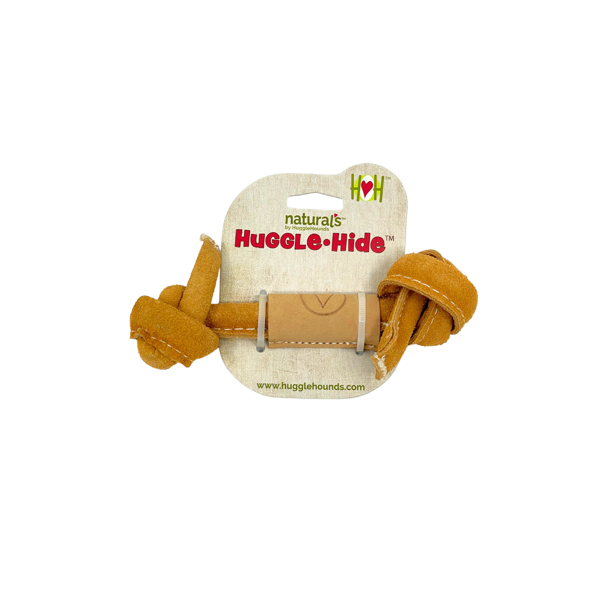 Huggle-Hide, huesos de piel natural para perro, paquete de 3, foto 2