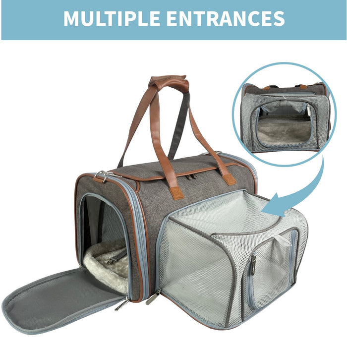 Transportadora expandible para mascotas Gold Series Big Apple XL, foto 6