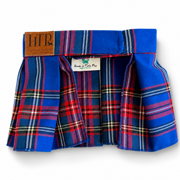 Red/Blue Plaid Skirt, photo 2