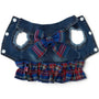 Chaleco para perro Red/Blue Plaid Ruffle, foto 1