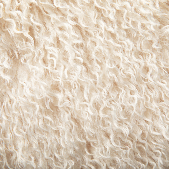 PupProtector Luxe Waterproof Bed Runner, Plush Sheep Ivory, photo 4