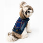 Red/Blue Plaid Panel Vest, photo 2