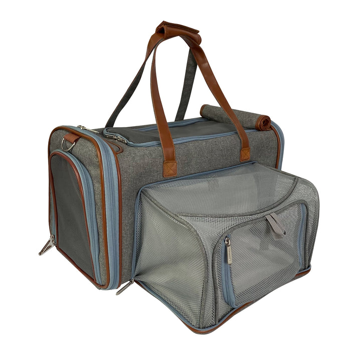 Gold Series Big Apple Double Expandable Pet Carrier, photo 7
