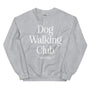 Dog Walking Club Unisex Crewneck Sweatshirt in sport grey