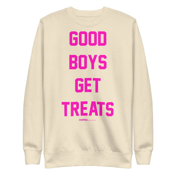 Good Boys Get Treats Crewneck Sweatshirt