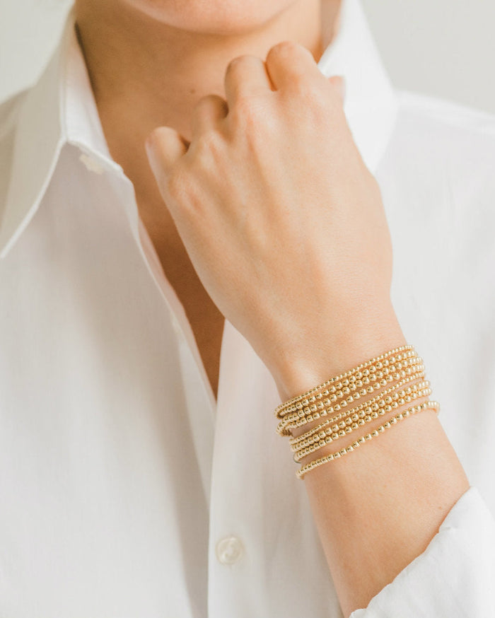 3 mm Bead Stretch Bracelet, photo 7