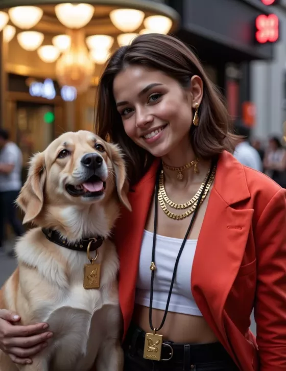 FURPPL Product, Gold knecklace