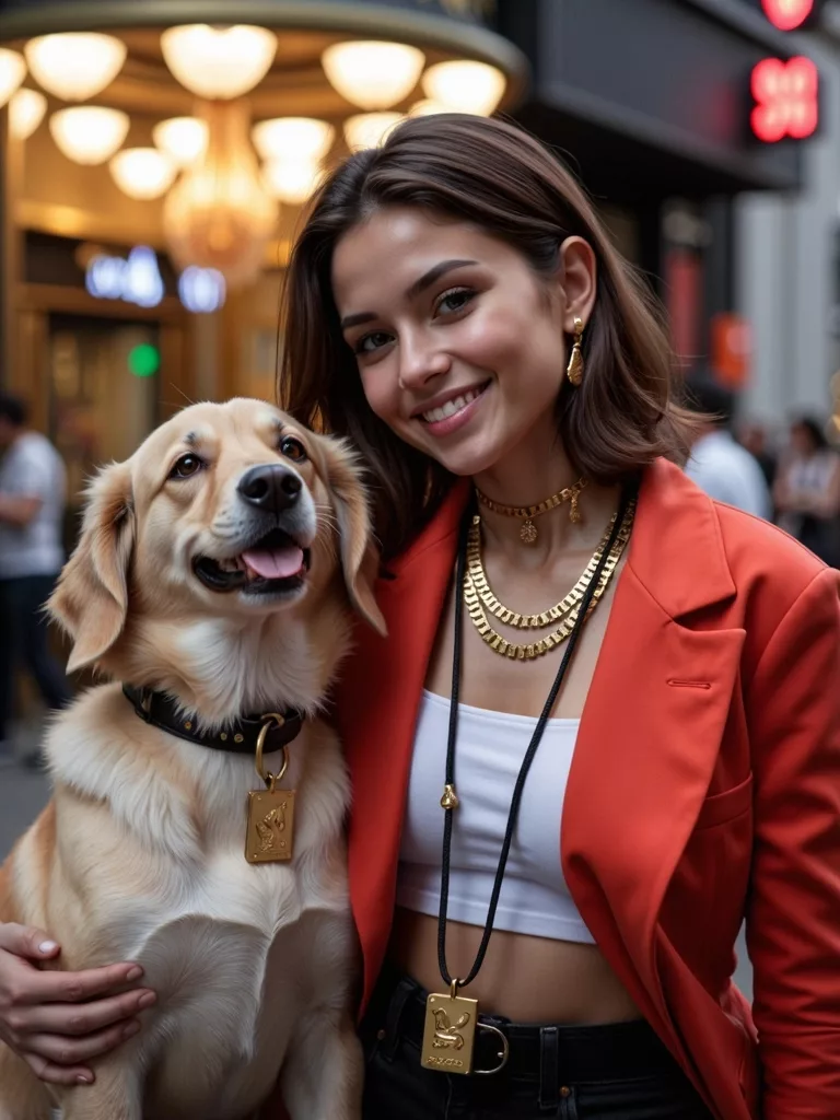 FURPPL Product, Gold knecklace