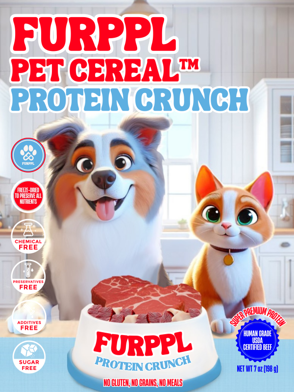 New! FURPPL's Pet Cereal™ - Human Grade Super Premium Protein - Welcome Kit