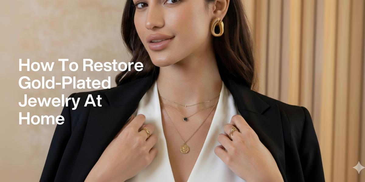 How To Restore Gold-Plated Jewelry At Home